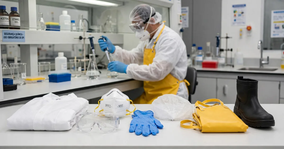EPIs em laboratórios: quais equipamentos são necessários e como escolher